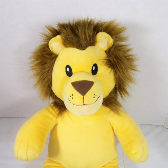 BuildABear Toys Build A Bear Yellow Lion Plush 8 Stuffed